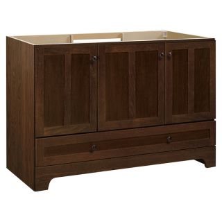 Style Selections Liberton 48 in W x 21 in D Cocoa Traditional Bathroom Vanity