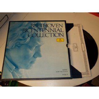 Beethoven Bicentennial Collection Music for the stage set box Kept in excellant condition set contains 5 LP's each in protective sleeves Music