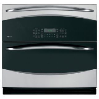 GE Profile 30 in Self Cleaning Convection Single Electric Wall Oven (Stainless Steel)