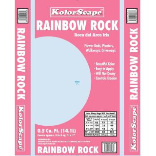 Kolor Scape 0.5 cu ft Rainbow River Rock