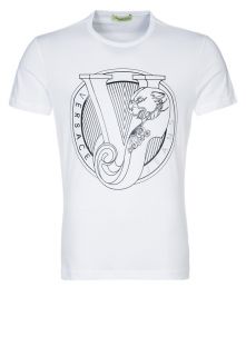 Versace Jeans   Print T shirt   white