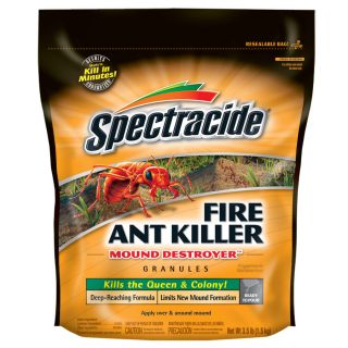 Spectracide Fire Ant Killer Mound Destroyer Granules 3.5 lb