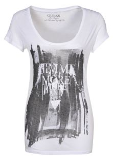 Guess   GIMME MORE   Print T shirt   white