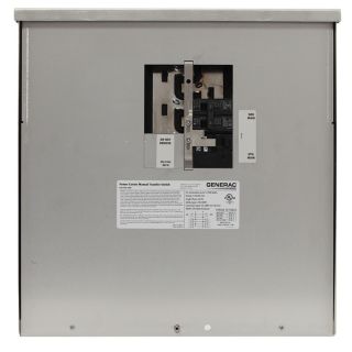 Generac 200 Amp Manual Transfer Switch