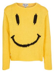 Wildfox   SMILEY FACE   Jumper   yellow