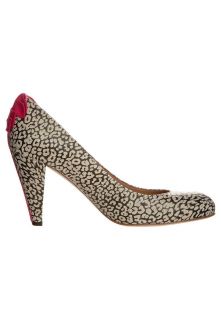MALOLES CHRISTIA LEOPARD PRINT   Classic heels   beige