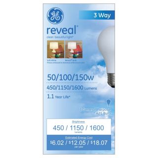 GE 2 Pack 150 Watt Color Enhancing Multipurpose Incandescent Light Bulb