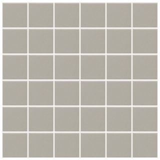 American Olean 12 Pack Unglazed Light Smoke Thru Body Porcelain Mosaic Square Floor Tile (Common 12 in x 24 in; Actual 11.93 in x 23.93 in)