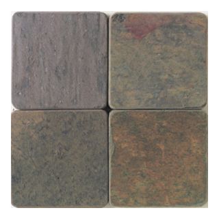 American Olean 54 Pack Indian Multicolor Indoor/Outdoor Natural Slate Floor Tile