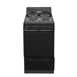 Premier 20 in Freestanding 2.4 cu ft Electric Range (Black)