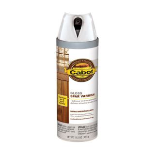 Cabot 11.5 oz Clear Gloss Spray Lacquer