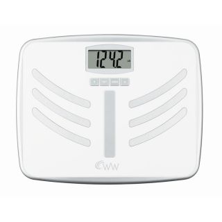 Weight Watchers White Digital Bathroom Scale
