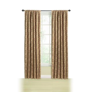 Style Selections Chateau Tapestry 63 in L Back Tab Curtain Panel