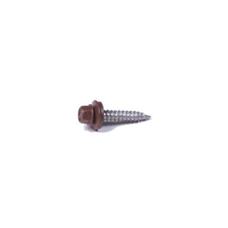 Fabral 250 Count #10 x 1.5 in Painted Galvanized Self Tapping Interior/Exterior Roofing Screws with Neoprene Washer