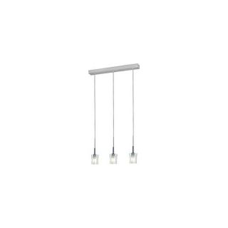JESCO Akina 2.625 in W Satin Nickel Mini Pendant Light with Frosted Shade