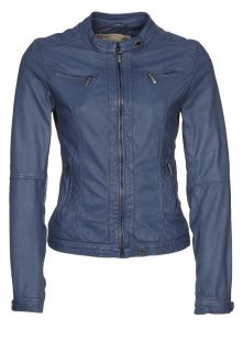 Oakwood   Leather jacket   blue