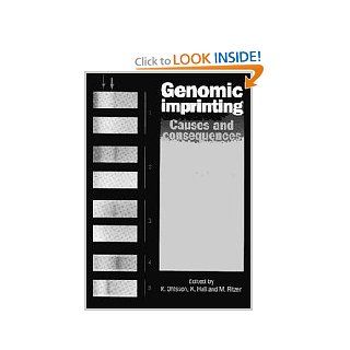Genomic Imprinting Causes and Consequences (9780521472432) R. Ohlsson, K. Hall, M. Ritzen Books