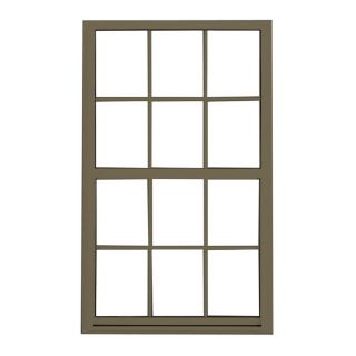 BetterBilt 3740 Series Aluminum Double Pane Single Hung Window (Fits Rough Opening 19 in x 38 in; Actual 19 in x 38 in)