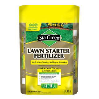 Sta Green 14000 sq ft All Season Lawn Fertilizer (18 24 6)