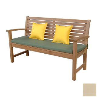 Anderson Teak 59 in L Teak Patio Bench