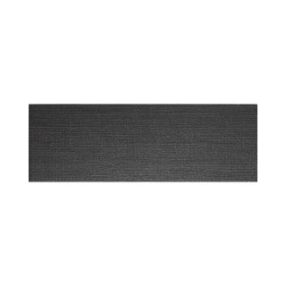American Olean Infusion Black Fabric Thru Body Porcelain Indoor/Outdoor Bullnose Tile (Common 4 in x 12 in; Actual 3.95 in x 11.75 in)