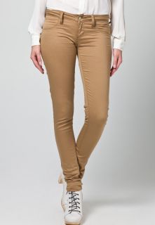 Monkee Genes LIGHTWEIGHT SATEEN SKIN FIT   Slim fit jeans   beige