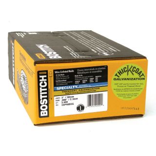 STANLEY BOSTITCH 3600 Count 1/8 Gauge 2 in Galvanized Wood Siding Nails