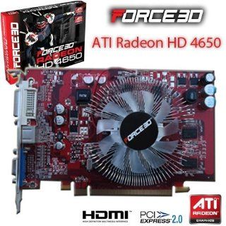 Force3d ATI Radeon HD 4650 1gb DDR2 Pci Express Hd4650 Hdmi Video Card Computers & Accessories