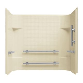 Sterling 30 in W x 55 in H Vikrell Shower Wall Surround Corner Wall Panel