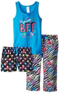 Sleep & Co Girls 7 16 Bff 3 Piece Pajama Set Clothing