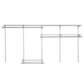 Rubbermaid Homefree Series 8 ft Adjustable Mount Wire Shelving Kits
