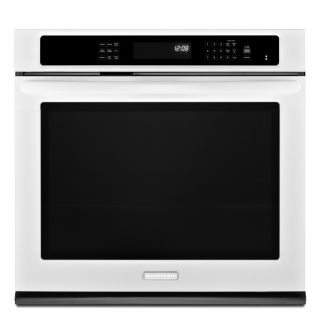 KitchenAid Architect II Self Cleaning Convection Single Electric Wall Oven (White) (Common 27 in; Actual 27 in)