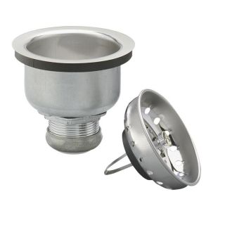 Keeney Mfg. Co. 4 1/2 in dia Chrome Spring Style Sink Strainer