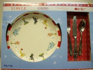 Towle Kids 6 Piece Dinnerware Set Kitchen & Dining