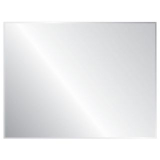 Style Selections 36 in x 48 in Beveled Edge Mirror