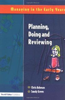 Managing in the Early Years series 4 Pack Planning, Doing and Reviewing Ashman, Green 9781843121992 Books