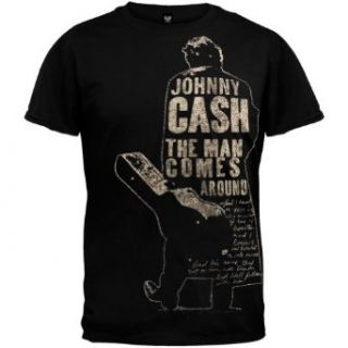 Johnny Cash   Mens Comes Around T shirt Clothing