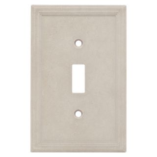 Somerset Collection 1 Gang Sand Standard Toggle Cast Stone Wall Plate