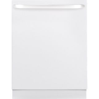 GE 57 Decibel Built in Dishwasher with Hard Food Disposer and Stainless Steel Tub (White) (Common 24 Inch; Actual 24 in) ENERGY STAR