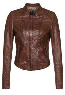 Jofama   HOLLY   Leather jacket   brown