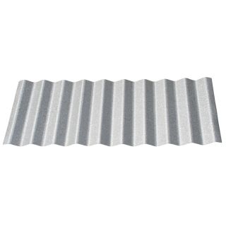 Union Corrugating 192 in x 24 in 29 Gauge Plain Corrugated Steel Roof Panel