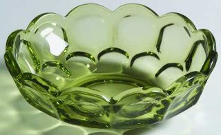 Imperial Glass Ohio Provincial Green Nappy   Stem #1506, Verde   Green