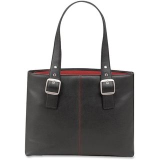 Solo Classic 16 inch Laptop Tote W/red Interior Lining