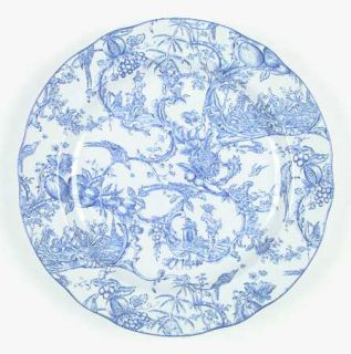 Spode Provincial Garden Blue Dinner Plate, Fine China Dinnerware   Imperialware,
