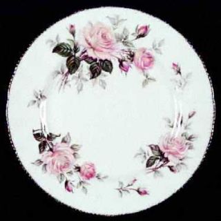 Paragon Peace Rose Dinner Plate, Fine China Dinnerware   Yellow/Red Roses,Scallo