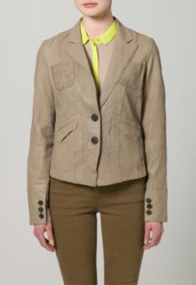 Penn & Ink   Leather jacket   beige