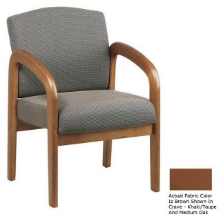 Office Star WorkSmart Espresso Accent Chair