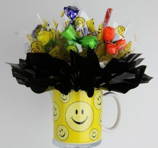 Sweet Arrangement   Smiley Face Candy  Gourmet Chocolate Gifts  Grocery & Gourmet Food