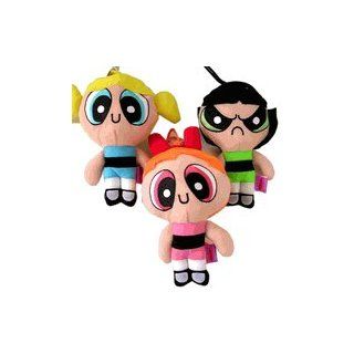 2 Powerpuff Girls Plush Doll Blossom & Bubble Toys & Games