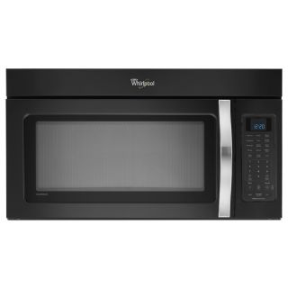 Whirlpool Black Ice 30 in 2 cu ft Over the Range Microwave with Sensor Cooking Controls (Black Ice)